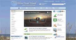 Desktop Screenshot of hiltonheadislandsc.gov
