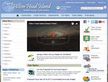 Tablet Screenshot of hiltonheadislandsc.gov